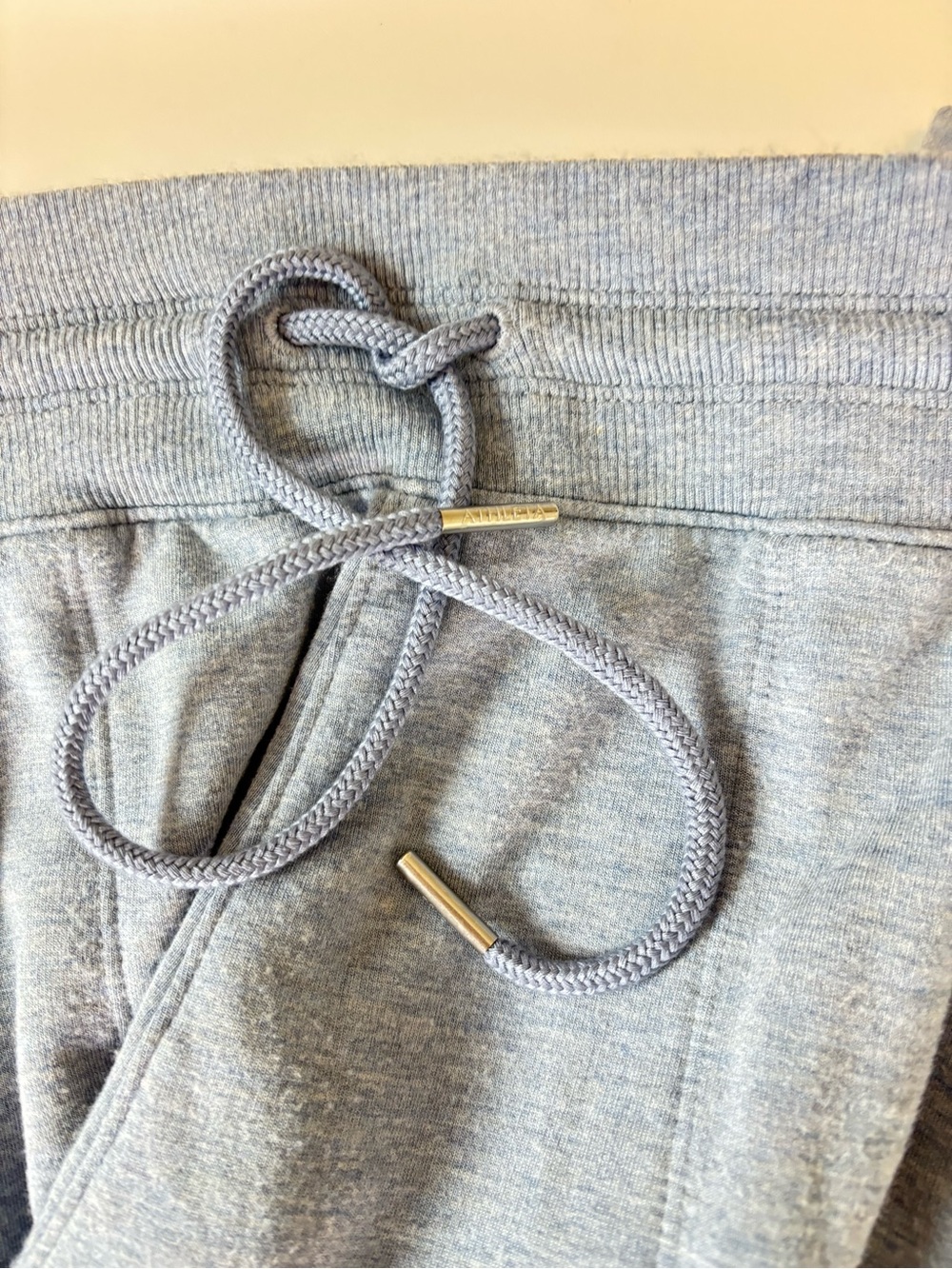 Bundle 2/$30! Athleta Light Blue Drawstring Sweatpants L EUC - Picture 3 of 11